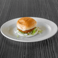 Gepaneerde burger