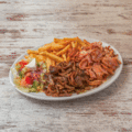 Döner kebab schotel
