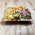 Kapsalon döner rijst XL