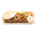 Pita shoarma super (extra vlees)