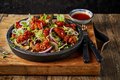 Salade Crispy chicken
