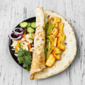 Paneer tikka wrap