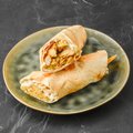 Shish tawouk chicken wrap