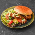 Falafel burger