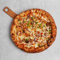 Pizza chicken kebab