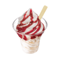 Sundae aardbei