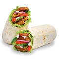 Spicy Vegan Patty Wrap