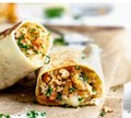 Grilled chicken burrito