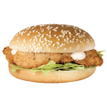 Chicken filet burger