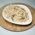 Pasta salmone e spinaci