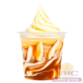 Bekertje softijs caramel