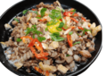 Sizzling pork sisig
