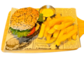 Hamburger met patat