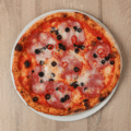 Pizza calabrese