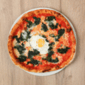 Pizza spinaci