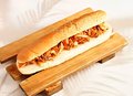 Kipshoarma in Samon Brood