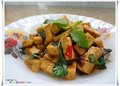 50. Taufu krapao. (เต้าหู้ผัดกระเพรา)