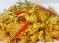 Phad Pong Kari Kai.(ผัดผงกระหรี่)