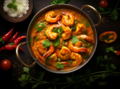 King prawn massala