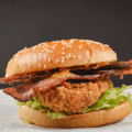 Royal bacon burger menu