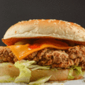 The hot smokin burger