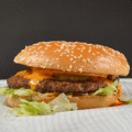The spicy beef burger
