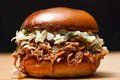 Pulled Brisket (Slaw on Top)