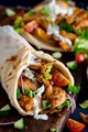 Crispy chicken wrap