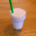 Aardbei milkshake