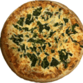 Pizza spinazie (large)