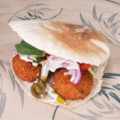 Pita falafel