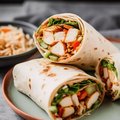 Chicken wrap met kaas