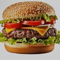Beef burger met spiegelei