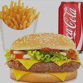 Crispy chicken burger kids menu