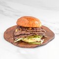 Smashed burger triple