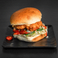 Spicy blaze burger