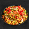 Loaded fries hot