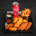 XXL kipfilet strips menu