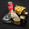 Honey mustard wrap menu