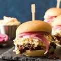 Pulled beef sliders