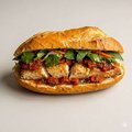 5. Banh mi Vegetarisch met tahoe en ei Chay, tàu hũ và trứng