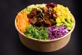 Poke bowl teriyaki