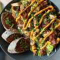 Salade pittige kip