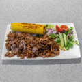 Shoarma varkensvlees schotel