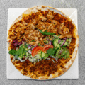 Turkish pizza shoarma