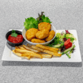 Kipnuggets met patat