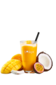 Smoothie Mango Passievrucht Kokos