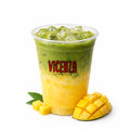 Iced Matcha Latte Mango