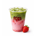 Iced Matcha Latte Strawberry