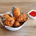 Bucket hot wings
